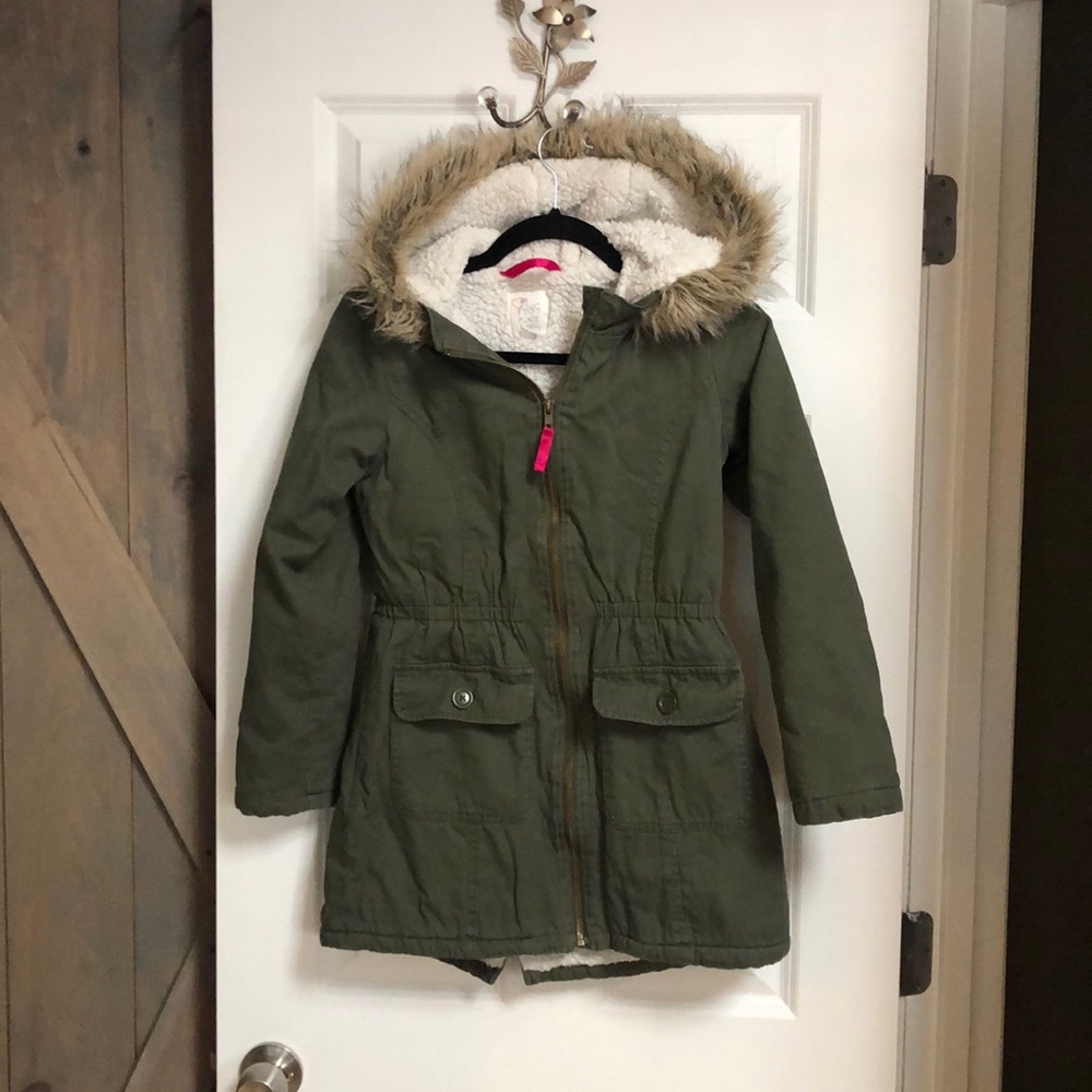 Children’s place size 10/12 fussy lined jacket